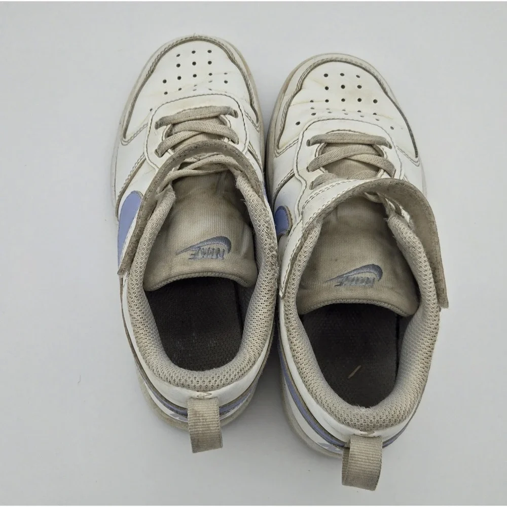 Nike Court Borough Low Recraft dv5457-103 size 13C blue and‎ white
